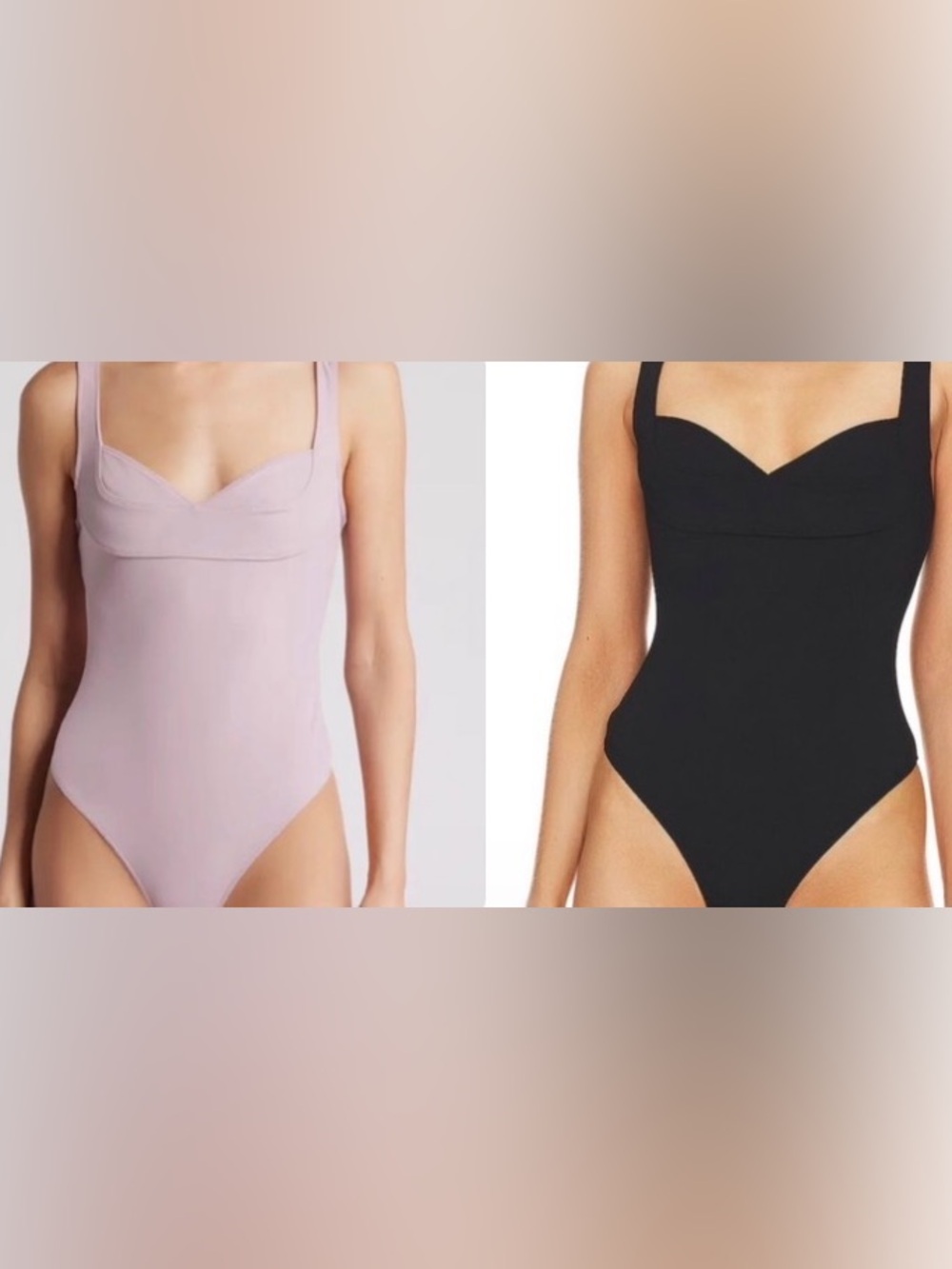 TWO Intimately Free People Dusk to Dawn Bodysuits Size S